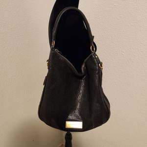 Pre loved Black leather Marc by Marc Jacobs vintage Billy hobo bag.